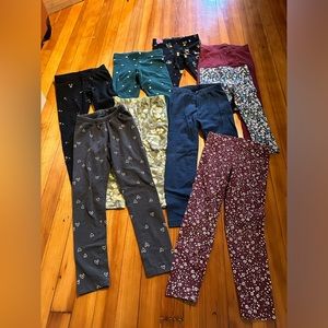 Large legging lot Size 5/XS girl - 7 pairs